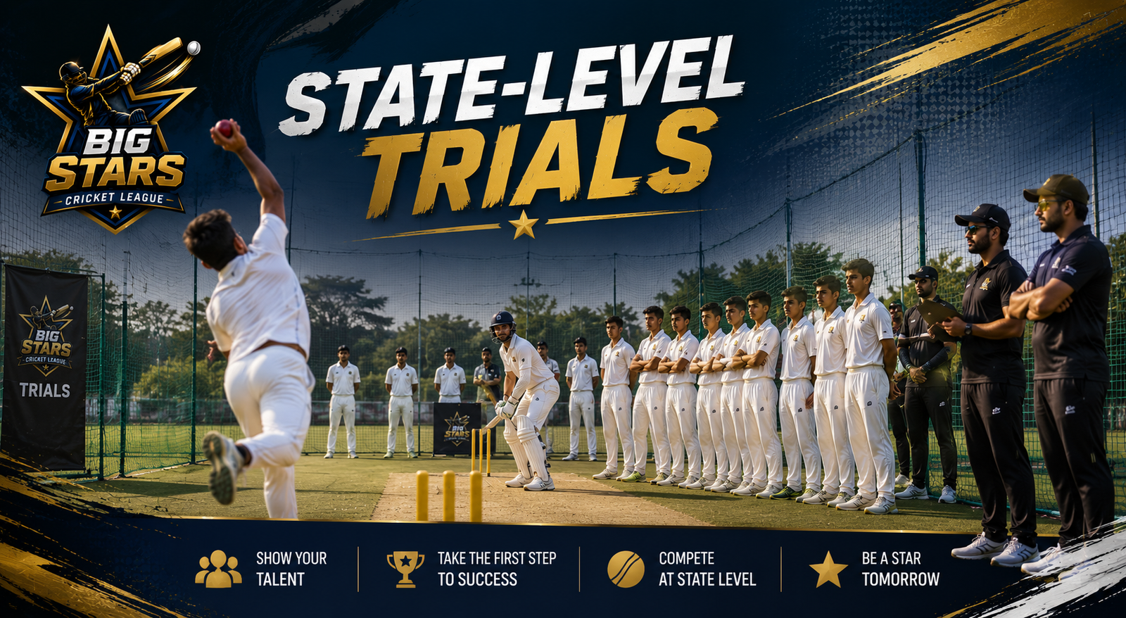 BSCL State Level Cricket Selection Trials